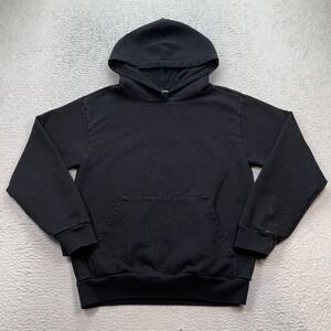 Talentless Hoodie Men's Size Small Black Sweater Read Flaw